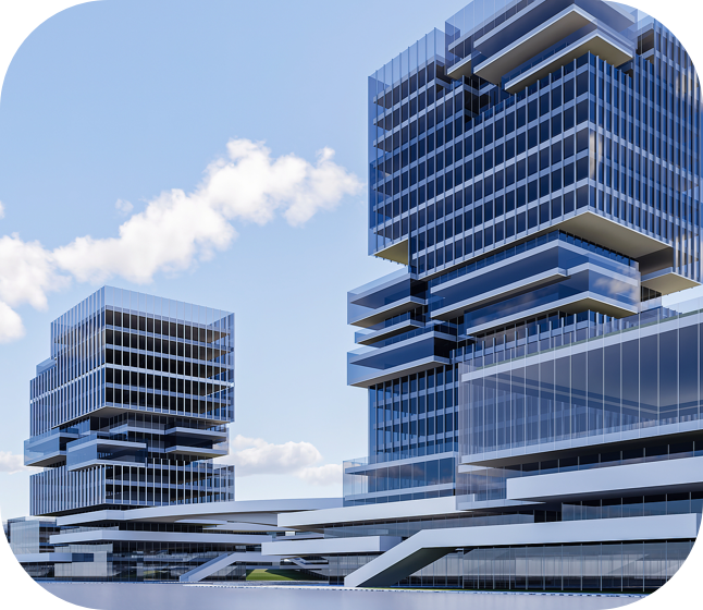 Modern office building